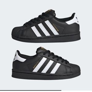 Kids adidas superstar originals leather shoes 11K